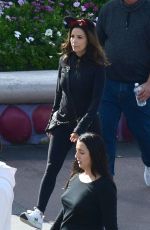 EVA LONGORIA Out at Disneyland in Paris 10/08/2022