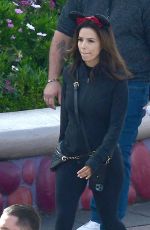 EVA LONGORIA Out at Disneyland in Paris 10/08/2022