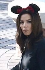 EVA LONGORIA Out at Disneyland in Paris 10/08/2022