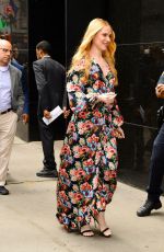 EVAN RACHEL WOOD Arrives at Good Morning America in New York 06/21/2022