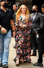 EVAN RACHEL WOOD Arrives at Good Morning America in New York 06/21/2022