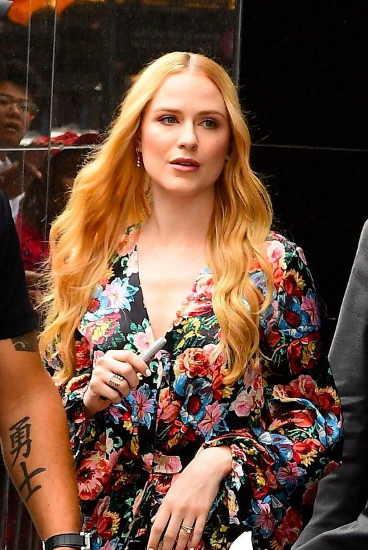 EVAN RACHEL WOOD Arrives at Good Morning America in New York 06/21/2022
