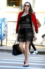 FAMKE JANSSEN Out in New York 10/10/2022