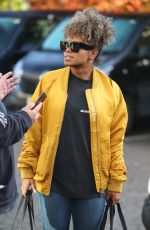 FLEUR EAST Heading to Strictly Come Dancing Rehersal in London 10/21/2022