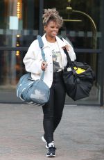 FLEUR EAST Heading to Strictly Come Dancing Training in London 09/30/2022