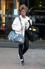 FLEUR EAST Heading to Strictly Come Dancing Training in London 09/30/2022