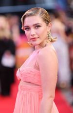 FLORENCE PUGH at The Wonder Premiere at 66th BFI London Film Festival 10/07/2022