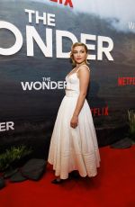 FLORENCE PUGH at The Wonder Premiere in Dublin 10/26/2022