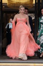 FLORENCE PUGH Leaves Her Hotel in London 10/07/2022