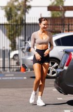 GABBY WINDEY Arrives at DWTS Studios in Los Angeles 09/29/2022