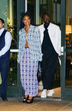 GABRIELLE UNION and Dwyane Wade Leaves Their Hotel in New York 10/07/2022
