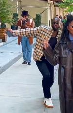 GABRIELLE UNION and Dwyane Wade Leaves Their Hotel in New York 10/08/2022