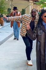 GABRIELLE UNION and Dwyane Wade Leaves Their Hotel in New York 10/08/2022