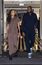GABRIELLE UNION and Dwyane Wade Night Out in New York 10/08/2022