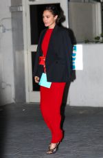GAL GADOT Leaves Tiffany & Co Event at Sunset Towers in West Hollywood 10/26/2022