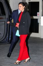 GAL GADOT Leaves Tiffany & Co Event at Sunset Towers in West Hollywood 10/26/2022