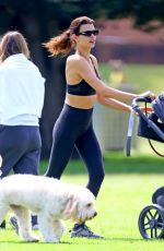 GEORGIA FOWLER Out with Her Baby and Dog in Sydney 10/04/2022