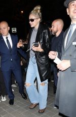 GIGI HADID Arrives at Her Hotel in Paris 10/01/2022