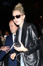 GIGI HADID Arrives at Her Hotel in Paris 10/01/2022