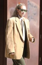 GIGI HADID Heading to Spring Studios in New York 10/14/2022