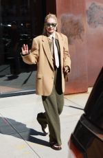 GIGI HADID Heading to Spring Studios in New York 10/14/2022