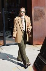 GIGI HADID Heading to Spring Studios in New York 10/14/2022