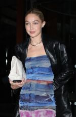 GIGI HADID Night Out in Paris 10/01/2022