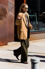 GIGI HADID Out and About in New York 10/14/2022