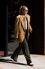 GIGI HADID Out and About in New York 10/14/2022