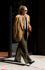 GIGI HADID Out and About in New York 10/14/2022