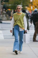 GIGI HADID Out and About in New York 10/28/2022