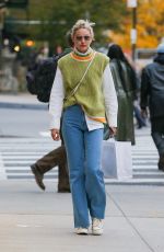 GIGI HADID Out and About in New York 10/28/2022