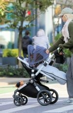 GIGI HADID Out with Her Baby in New York 10/22/2022