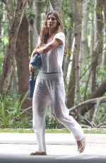 GISELE BUNDCHEN Out and About in Miami 09/30/2022