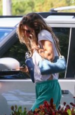 GISELE BUNDCHEN Out and About in Miami 10/10/2022