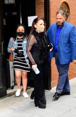 GLORIA ESTEFAN Leaves ABC Studios in New York 10/16/2022