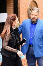 GLORIA ESTEFAN Leaves ABC Studios in New York 10/16/2022
