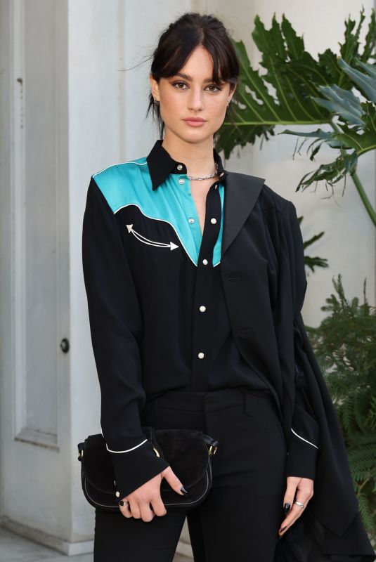 GRACE VAN PATTEN at Ralph Lauren SS23 Runway Show in San Marino, California 10/13/2022