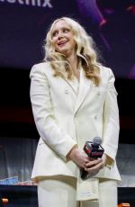 GWENDOLINE CHRISTIE at Wednesday Pamel at New York Comic-con 10/08/2022