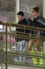 HAILEY and Jusin BIEBER Leaves Sushi Park in West Hollywood 10/14/2022