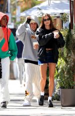 HAILEY and Justin BIEBER Out for Brunch at Croft Alley in Beverly Hills 10/23/2022