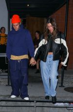 HAILEY and Justin BIEBR Out for Dinner Date in West Hollywood 10/22/2022