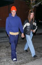 HAILEY and Justin BIEBR Out for Dinner Date in West Hollywood 10/22/2022
