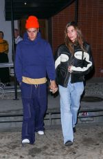 HAILEY and Justin BIEBR Out for Dinner Date in West Hollywood 10/22/2022