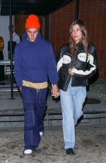 HAILEY and Justin BIEBR Out for Dinner Date in West Hollywood 10/22/2022