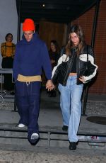 HAILEY and Justin BIEBR Out for Dinner Date in West Hollywood 10/22/2022