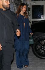 HAILEY BIEBER Arrives at Lacoste Event at Sunset Tower in West Hollywood 10/06/2022