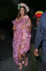 HAILEY BIEBER Arrives at Vas Morgan