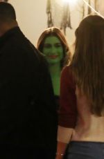 HAILEY BIEBER as She-hulk Out in West Hollywood 10/12/2022