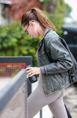 HAILEY BIEBER Leaves Morning Pilates Class in West Hollywood 10/10/2022